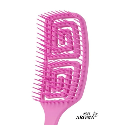 فرشاة شعر مفرغة من روز اروما