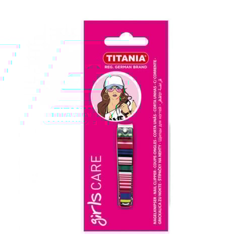 قصاصة أظافر ملونة من تيتانيا