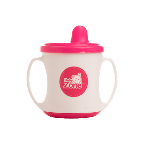 كوب أطفال بمصاص ورضاعة من بيبي زون 250 مل