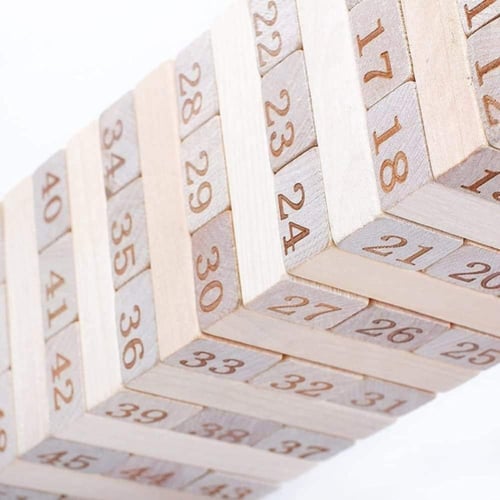 لعبة جينقا , لعبة مكعبات خشبية