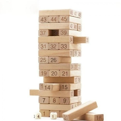 لعبة جينقا , لعبة مكعبات خشبية