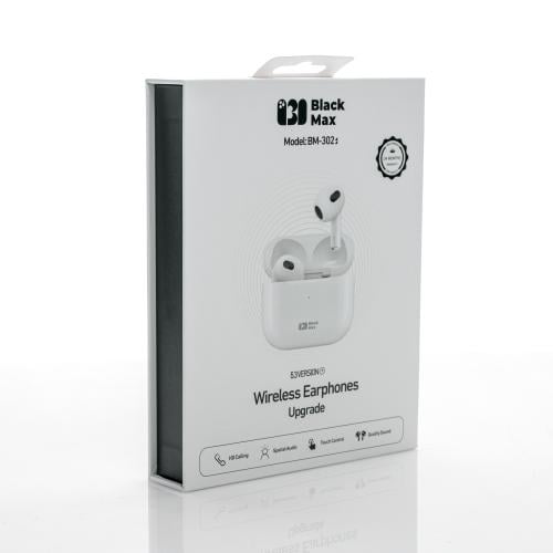 سماعة ايربودز الجيل الرابع بلاك ماكس