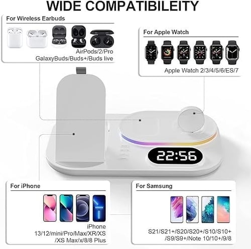 شاحن لاسلكي، محطة شحن لاسلكية 4 في 1