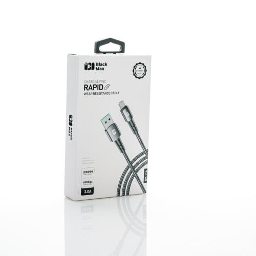 كيبل USB مايكرو قماش 2 متر