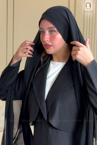 طرحة ربط ثابتة - لتين