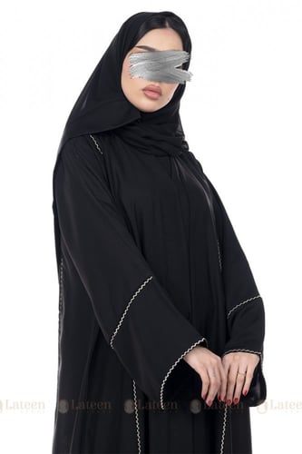 عباية سادة مخطط- لتين