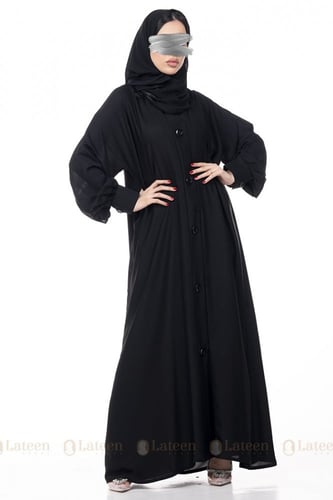 عباية سادة مزينه بازرار - لتين