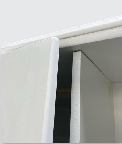 دولاب خشب بابين وطني