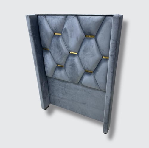 سرير نفر بوكس ديكور مخمل (M6)