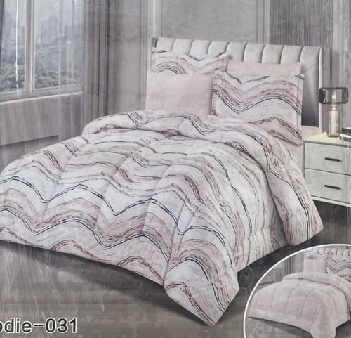 مفرش نفر ونفر ونص مشجر وجهين