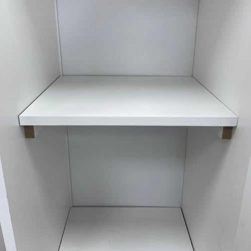 دولاب خشب بابين تعليق وتخزين