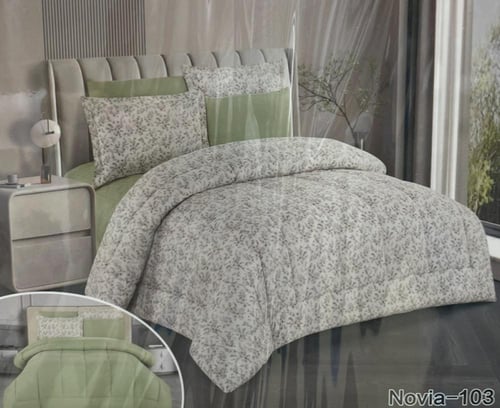 مفرش نفرين مشجر قطن 100%