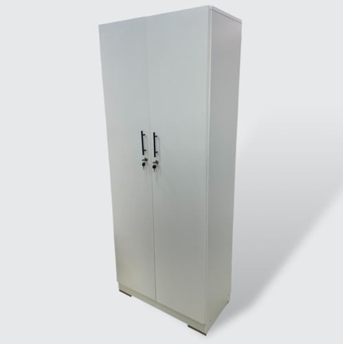 دولاب خشب بابين رفوف