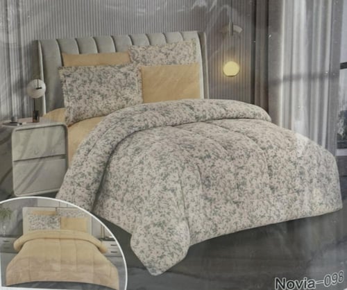 مفرش نفرين مشجر قطن 100%