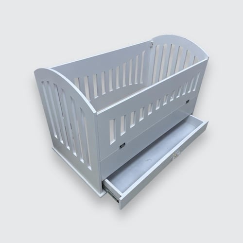 سرير اطفال حواجز خشب