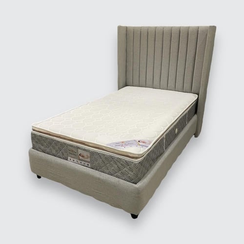 سرير نفر ونص بوكس ديكور خيش (M1)