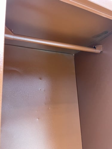 دولاب حديد بابين