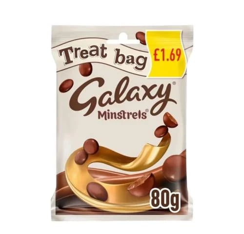 شوكولاتة جالاكسي مينسترلز كيس 80g ( صنع بريطانيا )