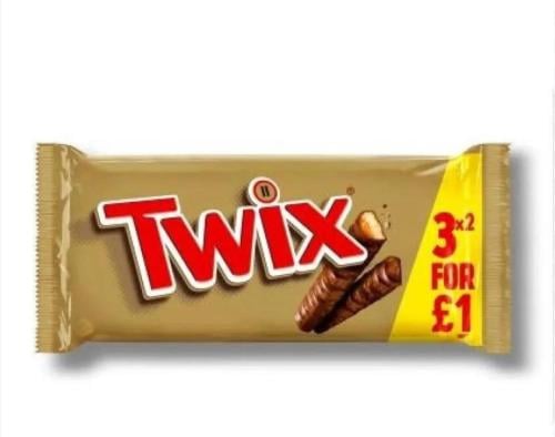 تويكس بريطاني شريط (3 قطع ) 120g