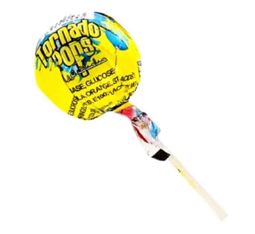 حلوى مصاص راز الزرقاء الحامضية محشو بالعلكه زيد كا...