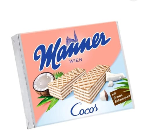 مانر ويفر بسكويت مقرمش (3 نكهات ) بالقطعة