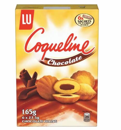 لو كوكولين كيك بحشوة الشوكولاتة 165g