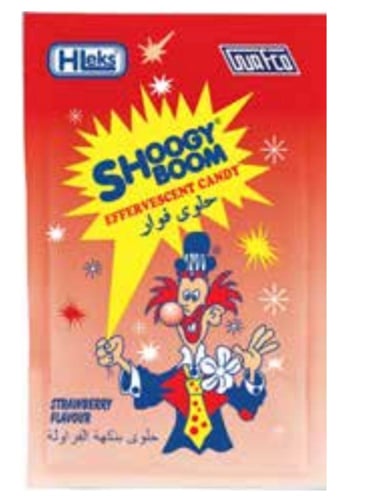 حلوى فوار تفرطع بالفم (3 نكهات )