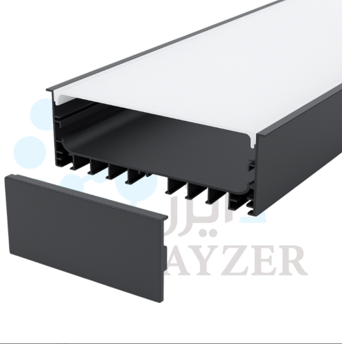 بروفايل ألمنيوم 7.5*10 سم – بطول 3 أمتار