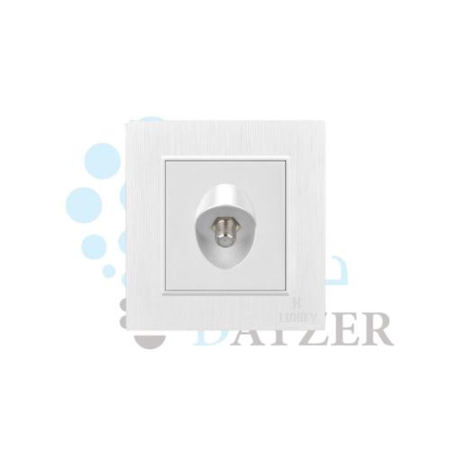 فيش دش – أبيض LUXIFY | مخرج ساتلايت أنيق لتوصيل ال...