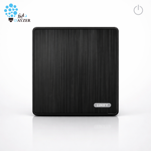 مفتاح مفرد | LUXIFY أسود مطور دركسون