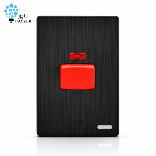 مفتاح مكيف 14×7 – أسود LUXIFY | تحكم آمن بمكيفات 4...