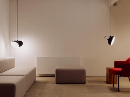 علاقي نصف كروي LED مجوز – أسود | Twin Dome | توين...