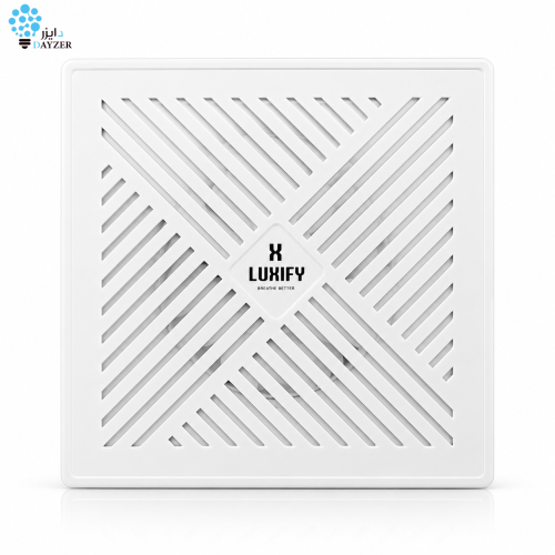 مروحة شفط جدارية 30×30 أبيض LUXIFY