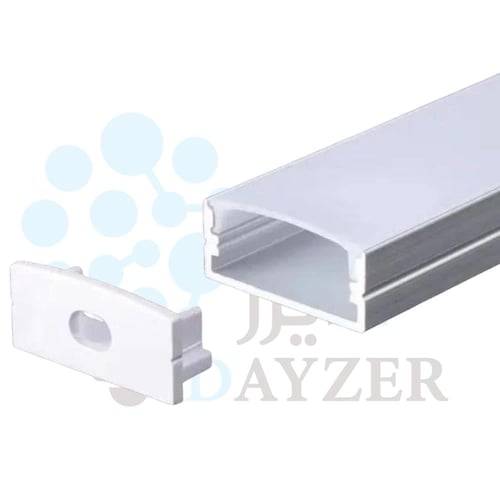 بروفايل ألمنيوم 1.5×2.5 سم – بطول 3 أمتار