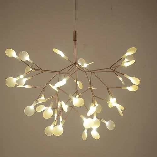 علاقي مودرن بتصميم متفرّع – إنارة دافئة | Luminous...