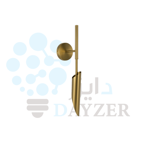 ابليك ذهبي بتصميم مائل ناعم