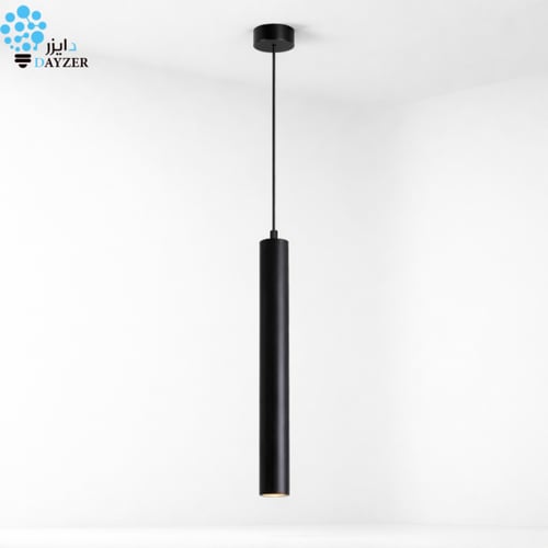 انارة معلقه اسطوانية اسود 50 سم Black Beam