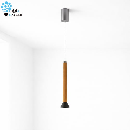 انارة معلقة مخروطي اسود X كوفي QY-H1200CG+B-B