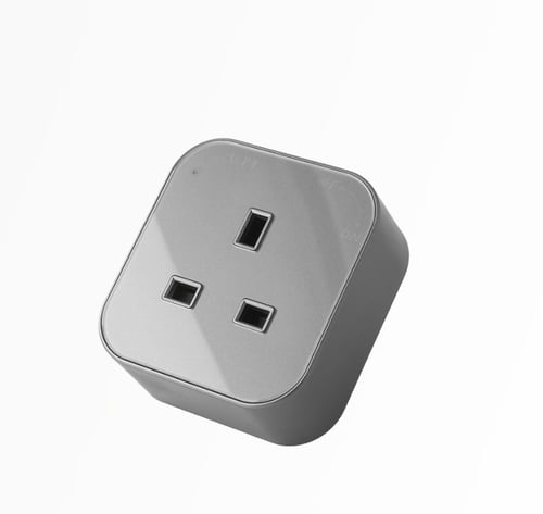 فيش 13A لمجرى الأفياش – تصميم مربع رمادي أنيق