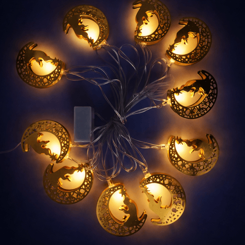 حبل هلال رمضان ليد