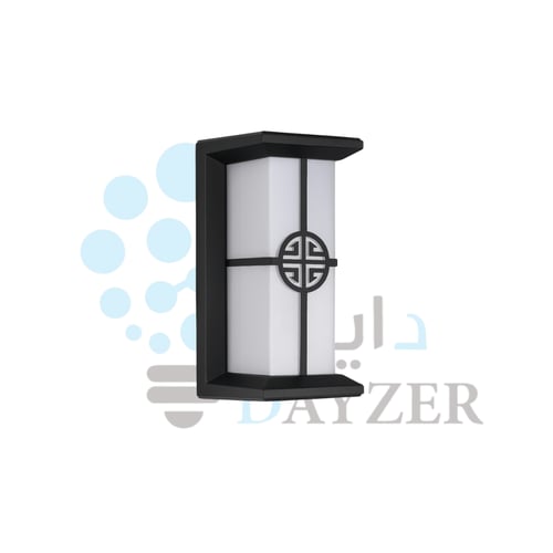 أبليك جداري خارجي LED مستطيل 30 واط بلاستيك