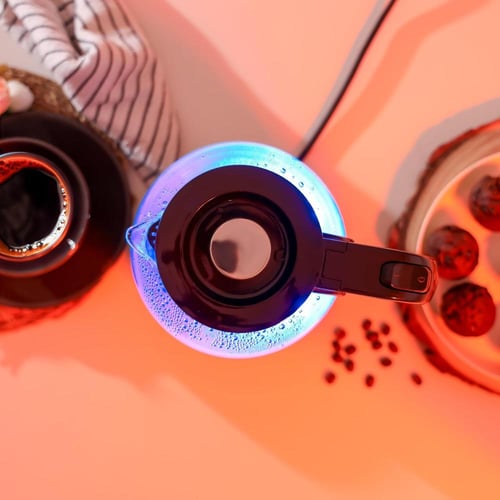 غلاية ماء قزاز ذهبي 2305/1