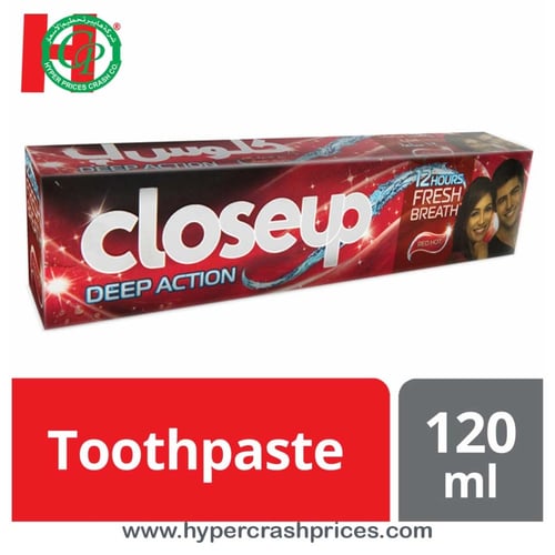 معجون اسنان جل ثلاثي بتركيبة منعشة من كلوس اب أحمر...