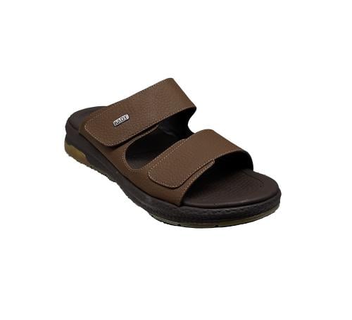 شبشب رجالي خليجي طبي لون بني HS Code 64051000