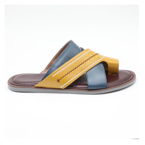 حذاء صندل رجالي شرقي ارضية طبي مطرز مع اصبع