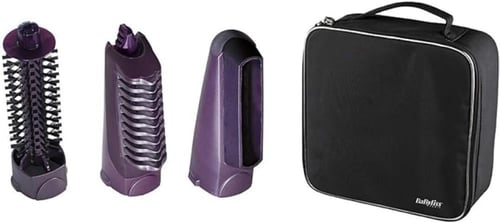 بايبليس بيلس فرشاة تصفيف الشعر دوارة بأربعة ملحقات