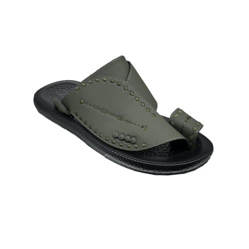 شبشب رجالي طبي لون زيتي