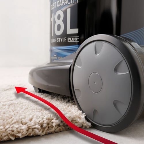 مكنسة كهربائية اسطوانية من باناسونيك، باسطوانة قاب...