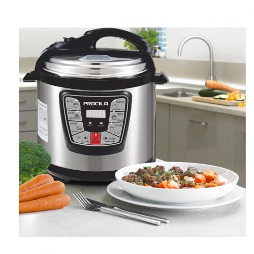 طنجرة ضغط كهربائي، طنجرة ارز، 7 في 1 مع شواية ماند...