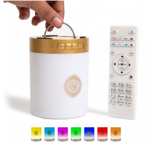 مكبر صوت محمول يعمل بالبلوتوث للقرآن مع تحكم في ال...